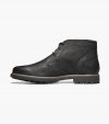 Florsheim Men's Field Plain Toe Chukka Boot - Black Nubuck