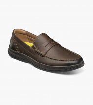 Florsheim Men's Central Moc Toe Penny Loafer - Brown CH