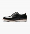 Florsheim Supacush Jr. Boys Plain Toe Oxford - Black