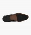 Florsheim Men's Postino Moc Toe Venetian Slip On - Black Smooth