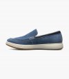 Florsheim Men's Heist Moc Toe Venetian Loafer - Blue Suede