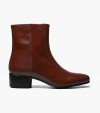 Florsheim Men's Duke Bike Toe Zipper Boot - Cognac