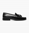 Florsheim Men's Pazzano Moc Toe Tassel Slip On - Black