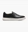 Florsheim Men's Premier Plain Toe Slip On Sneaker - Black