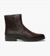 Florsheim Men's Midtown Plain Toe Zipper Boot - Brown