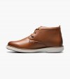 Florsheim Supacush Jr. Boys Plain Toe Chukka Boot - Cognac