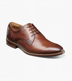 Florsheim Men's Rucci Plain Toe Oxford - Cognac Florsheim Men's Rucci Plain Toe Oxford - Cognac