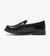 Florsheim Croquet Jr. Boys Moc Toe Penny Loafer - Black