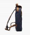 Florsheim Deigo Canvas/Leather Backpack - Blue