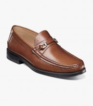 Florsheim Men's Palace Moc Toe Bit Loafer - Tan