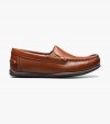 Florsheim Jasper Jr. Boys Moc Toe Venetian Loafer - Saddle Tan