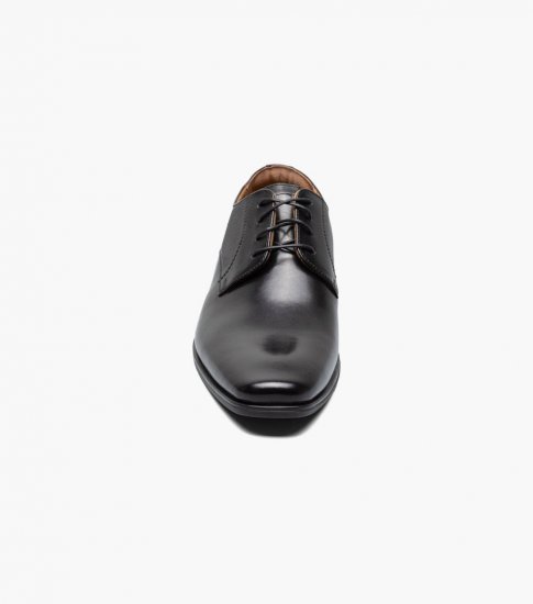 Florsheim Men's Jackson Plain Toe Oxford - Black - Click Image to Close