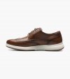 Florsheim Men's Flair Work Steel Toe Wingtip Oxford - Cognac