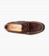 Florsheim Men's Atlantic Moc Toe Boat Shoe - Chocolate