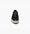 Florsheim Men's Premier Plain Toe Lace Up Sneaker - Black