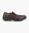 Florsheim Men's Lucky Work Composite Toe Moc Toe Slip On - Brown