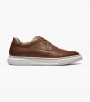 Florsheim Men's Premier Plain Toe Lace Up Sneaker - Cognac