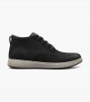 Florsheim Men's Heist Plain Toe Chukka Boot - Black Nubuck