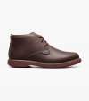 Florsheim Supacush Jr. Boys Plain Toe Chukka Boot - Brown CH