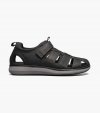 Florsheim Men's Voyage Fisherman Sandal - Black CH