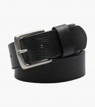 Florsheim Wyatt Genuine Leather Belt - Black