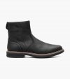 Florsheim Men's Norwalk Plain Toe Side Zip Boot - Black CH