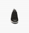 Florsheim Men's Studio Perf Toe Lace Up Sneaker - Black Nubuck