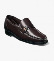 Florsheim Men's Riva Moc Toe Bit Loafer - Brown