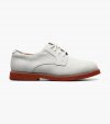 Florsheim Kearny Jr. Boys Plain Toe Oxford - White