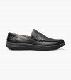 Florsheim Men's Central Moc Toe Penny Loafer - Black