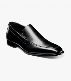 Florsheim Men's Jacobi Moc Toe Slip On - Black