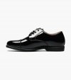 Florsheim Reveal Jr. Boys Cap Toe Oxford - Black Patent