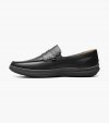 Florsheim Men's Central Moc Toe Penny Loafer - Black