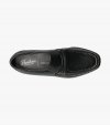 Florsheim Men's Riva Moc Toe Bit Loafer - Black