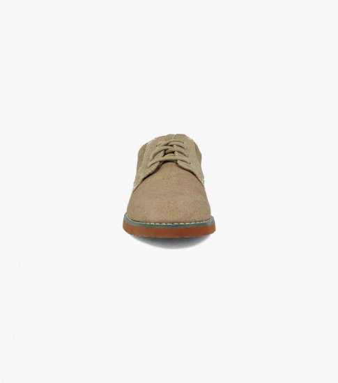 Florsheim Kearny Jr. Boys Plain Toe Oxford - Sand - Click Image to Close