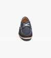 Florsheim Men's Atlantic Moc Toe Boat Shoe - Navy