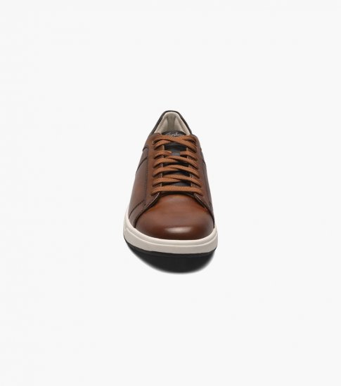 Florsheim Men's Heist Lace To Toe Sneaker - Cognac - Click Image to Close