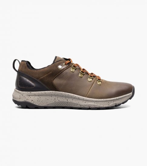 Florsheim Men's Tread Lite Plain Toe Lace Up Sneaker - Brown CH - Click Image to Close