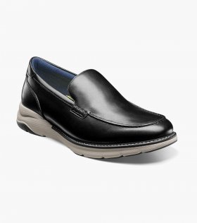 Florsheim Men's Frenzi Moc Toe Venetian Loafer - Black