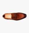 Florsheim Men's Sorrento Moc Toe Penny Loafer - Cognac