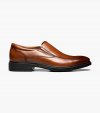 Florsheim Men's Forecast Waterproof Bike Toe Slip On - Cognac