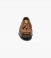 Florsheim Jasper Jr. Boys Moc Toe Drop Tassel Loafer - Saddle Tan