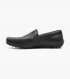 Florsheim Men's Throttle Moc Toe Venetian Loafer - Black