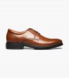 Florsheim Men's Forecast Waterproof Plain Toe Oxford - Cognac