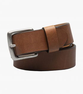 Florsheim Berra Genuine Leather Belt - Tan