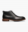 Florsheim Men's Lodge Plain Toe Chukka Boot - Black CH