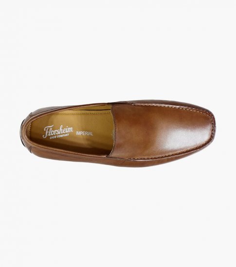 Florsheim Men's Dubino Moc Toe Venetian Slip On - Cognac - Click Image to Close