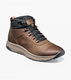 Florsheim Men's Tread Lite Plain Toe Hiker Boot - Brown CH