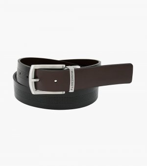 Florsheim Mason Classic Reversible Belt - Black and Brown