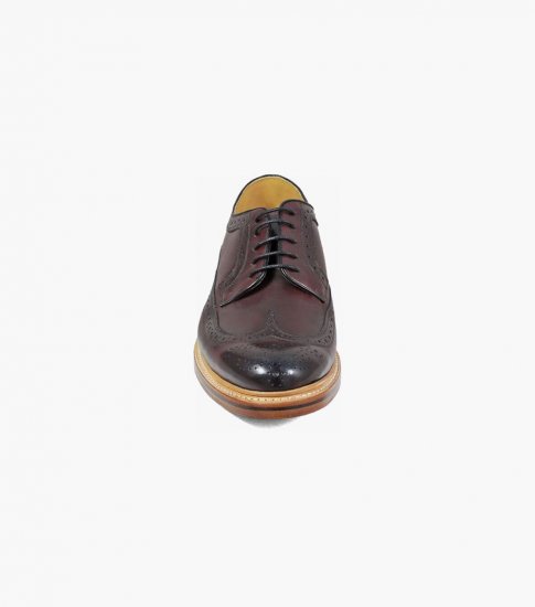 Florsheim Men's Kenmoor II Wingtip Oxford - Burgundy - Click Image to Close